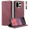 CaseMe 013 OnePlus 15 Funda tipo libro Cartera - Rojo