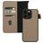 Mobiparts iPhone 15 Pro Max MagSafe Fodral Äkta läder 2-i-1-plånboksfodral med löstagbart skal med sedelfack - Taupe