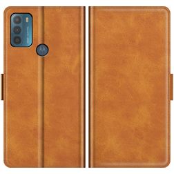 Mobigear Slim Magnet Motorola Moto G50 Etui z klapką typu portfel - Koniakowy