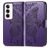 Mobigear Butterfly OPPO Reno 12 Pro Capa livro Carteira - Roxo
