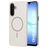 Mobiparts Slim Line Samsung Galaxy A17 MagSafe Hard Case Back cover - Off White
