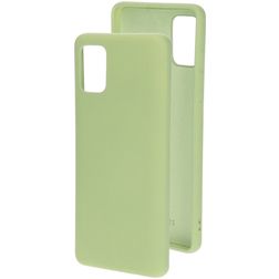 Mobiparts Samsung Galaxy A51 Silikon Etui plecki - Pistache Green