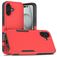 Mobigear Heavy Armor iPhone 16 Plus Hard Case Back cover Shockproof - Red