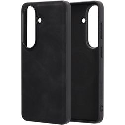 Mobiparts Classic Samsung Galaxy S26 MagSafe TPU / Keinonahka Suojakuori - Graphite Black