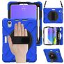Mobigear SureGrip XGuard iPad Mini 6 (2021) Capa Plástico rígido / Silicone Capa traseira + Suporte para caneta stylus + Alça de ombro + Suporte - Azul