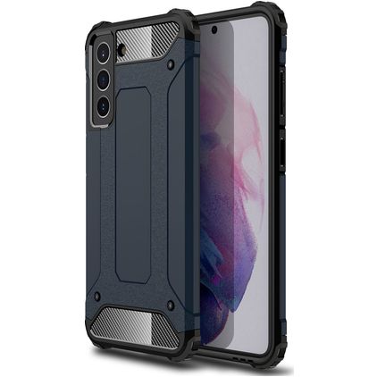Mobigear Outdoor Samsung Galaxy S21 FE Hardcase Back cover Antiurto - Blu navy