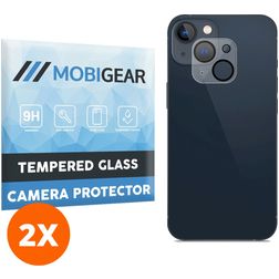 Mobigear iPhone 13 Tempered Glass Camera Protector - Case Friendly (2-Pack)
