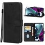 Mobigear Wallet Motorola Edge S30 Wallet case - Black