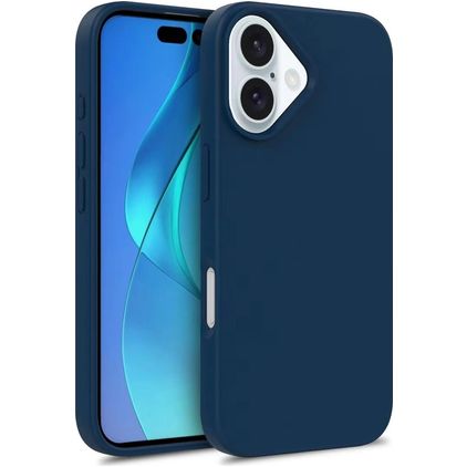 Mobigear Bio iPhone 16 Ekologický materiál Zadní kryt - Modrá