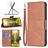 Mobigear Excellent Motorola Moto G71 5G Wallet case - Brown