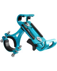Mobigear Alloy Fixing Phone Bike / Motor Mount Handlebar Mount Clamp Universal OnePlus Nord CE5 - Blue