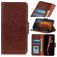 Mobigear Classy iPhone 13 Pro Max Cover a libro portafoglio - Marrone