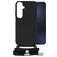 Mobilize Lanyard Gelly Samsung Galaxy A15 TPU flexível Capa com cordão - Preto