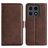 Mobigear Slim Magnet Xiaomi 15T Lompakkokotelo + Setelitasku - Ruskea