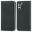 Mobigear Retro Slim Samsung Galaxy S21 FE Pungetui med Seddelrum - Sort