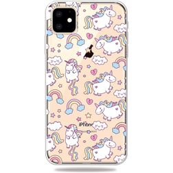 Mobigear Design iPhone 11 Pro TPU flexível Capa traseira - Unicorn