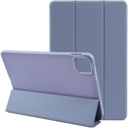 Mobigear Tri-Fold Gel iPad Pro 13 polegadas (2025) TPU / Pele sintética Capa livro - Roxo