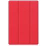 Mobigear Tri-Fold Gel Samsung Galaxy Tab A8 10.5 (2021) TPU / Kunstlæder Pungetui - Rød