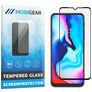 Mobigear Premium Motorola Moto E7 Plus Glas Skærmbeskytter - Case Friendly - Sort