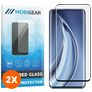 Mobigear Premium Xiaomi Mi 10 Pro Vetro Protezione schermo - Compatibile con le cover - Nero (confezione da 2)