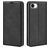 Mobigear Retro Slim iPhone 16e Pungetui med Seddelrum - Sort