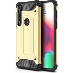 Mobigear Outdoor Motorola Moto G8 Plus Hard Case Back cover Shockproof - Gold