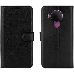 Mobigear Classic Nokia 5.4 Wallet case - Black