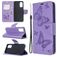 Mobigear Butterfly Samsung Galaxy S20 Wallet case - Purple