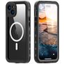 RedPepper Waterproof iPhone 15 Plus Water-Resistant MagSafe Hard Case Back cover Shockproof - Black