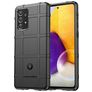 Mobigear Rugged Shield Samsung Galaxy A73 TPU flexível Capa traseira Antichoque - Preto