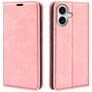 Mobigear Retro Slim iPhone 17 Wallet case - Pink