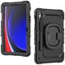 Mobilize Rotating Defender Samsung Galaxy Tab S9 Capa Plástico rígido / Silicone Capa traseira + Alça de ombro + Suporte - Preto
