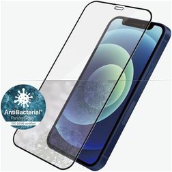 PanzerGlass Edge to Edge iPhone 12 Mini Vidro temperado Película de ecrã - Compatível com capas - Preto