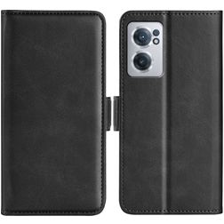 Mobigear Slim Magnet OnePlus Nord CE 2 Lompakkokotelo + Setelitasku - Musta