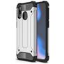 Mobigear Outdoor Samsung Galaxy A40 Kova Suojakuori Iskunkestävä - Hopea