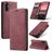 CaseMe 013 Samsung Galaxy A56 Cover a libro portafoglio - Rosso