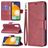 Mobigear Excellent Samsung Galaxy A13 5G Cover a libro portafoglio - Rosso
