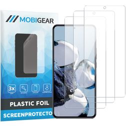 Mobigear Xiaomi 12T Skærmbeskytter Folie - Case Friendly (3-pak)
