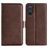 Mobigear Slim Magnet OnePlus Nord CE 4 Lite Wallet case - Brown