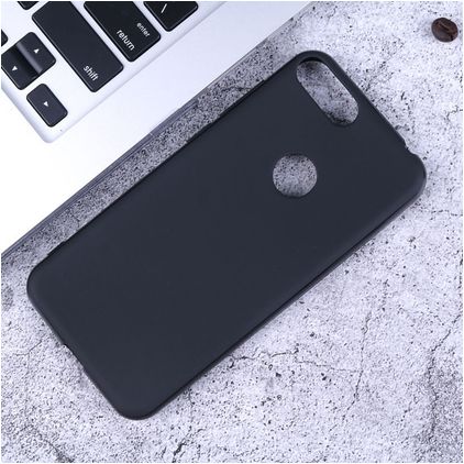 Mobigear Colors Alcatel 1S (2019) Flexibilní TPU Zadní kryt - Černá