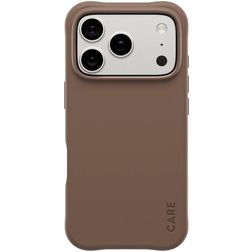 CARE by PanzerGlass Fashionable iPhone 17 Pro Silikon MagSafe Skal - Espresso