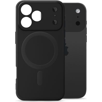 My Style Protective Flex iPhone 17 Pro MagSafe Flexibilní TPU Zadní kryt - Černá