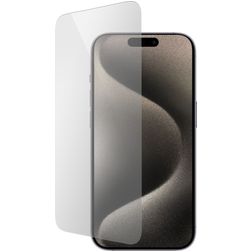 Mobiparts Regular iPhone 15 Pro Vidro temperado Película de ecrã - Compatível com capas