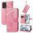 Mobigear Butterfly Realme GT Master Edition Funda tipo libro Cartera - Rosa