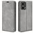 Mobigear Retro Slim Motorola Moto G85 Wallet case - Grey