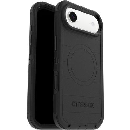 OtterBox Defender iPhone Air MagSafe Hårdt Bagsidecover Stødsikkert - Sort