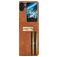 Mobigear Excellent Wallet OPPO Find N2 Flip Hardcase Back cover - Cognac