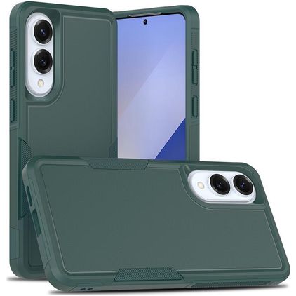 Mobigear Heavy Armor Samsung Galaxy S25 Edge Plástico rígido Capa traseira Antichoque - Verde