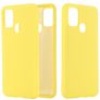 Mobigear Rubber Touch Samsung Galaxy M31 Silicona Carcasa - Amarillo