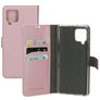 Mobiparts Saffiano Wallet Samsung Galaxy A42 Capa livro Carteira - Rosa